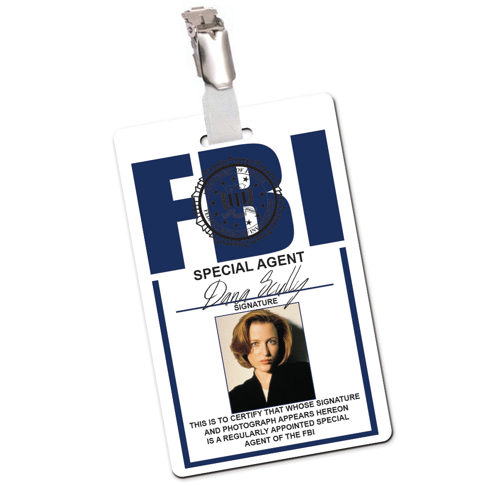 X-Files Cosplay ID Card